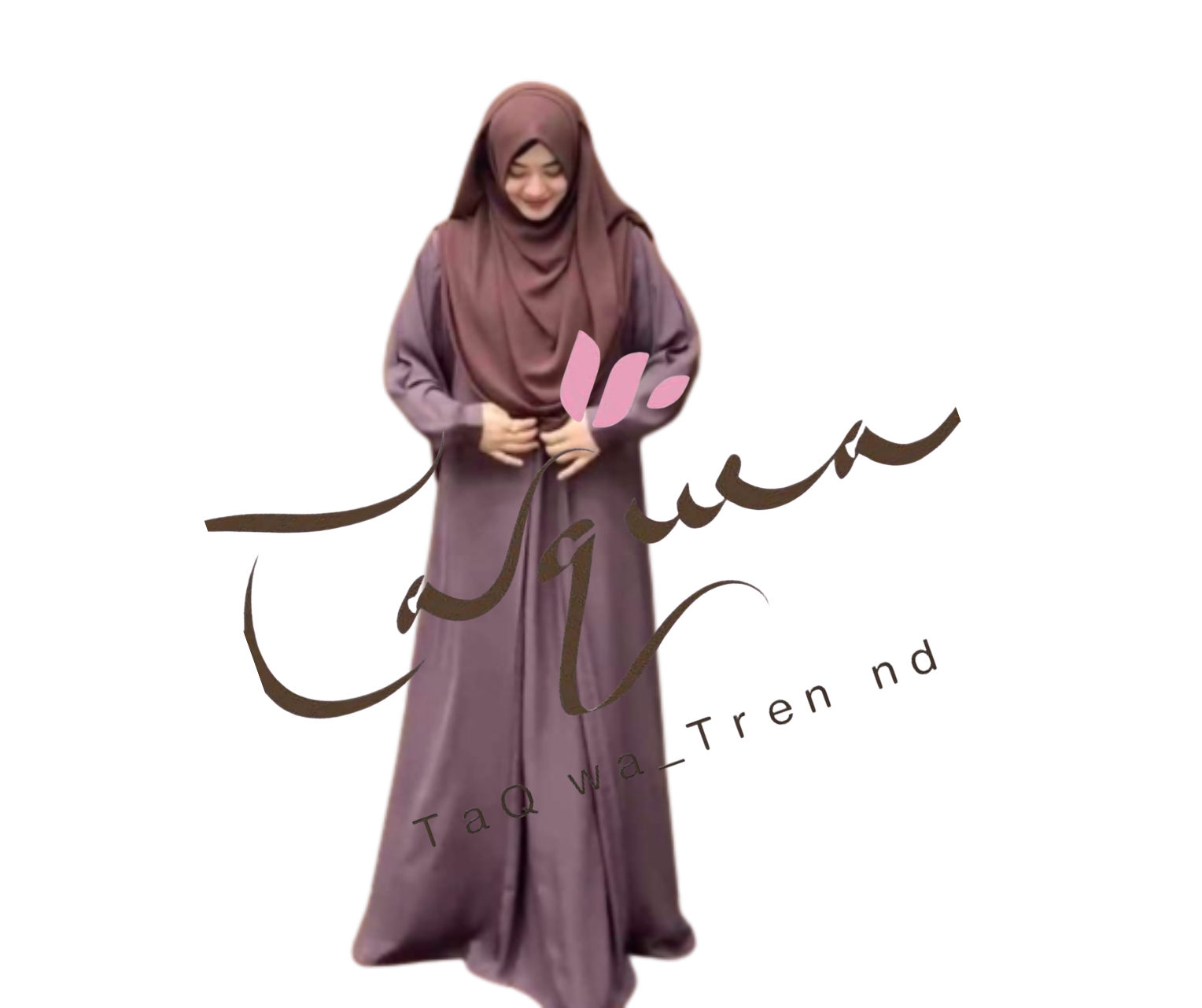 Abaya Jafreen Premium Dubai Cherry Fabric.